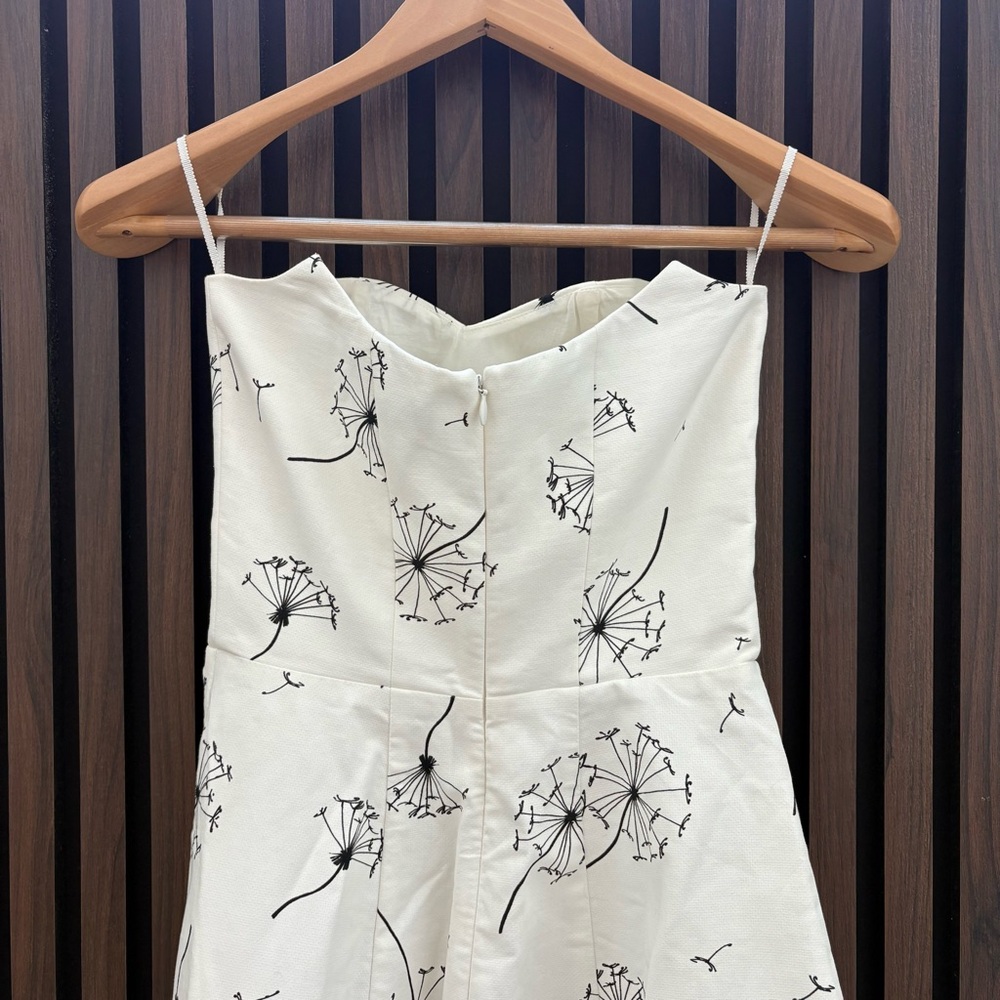 🌼 Vika Gazinskaya x & Other Stories “Dandelion” Strapless Dress - 2014 - Picture 5 of 9